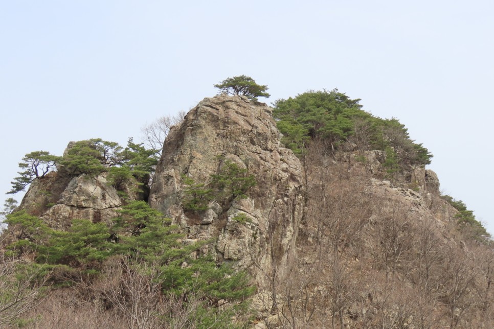 [계룡산국립공원] 장군봉~신선봉~남매탑~삼불봉으로 이어지는 병사골공원지킴터 코스 탐방