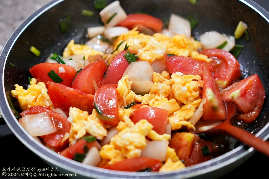 토마토 계란볶음 레시피 토달볶 토달볶음 토마토 요리