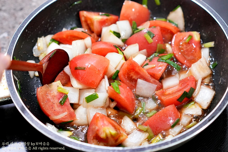 토마토 계란볶음 레시피 토달볶 토달볶음 토마토 요리