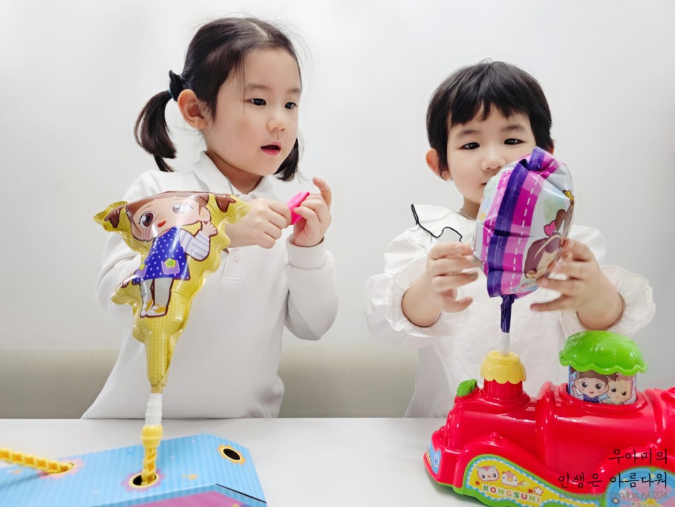 콩순이 장난감 신제품 풍선메이커, 생일 & 어린이날 4세, 5세, 6세 조카 선물 추천 :)
