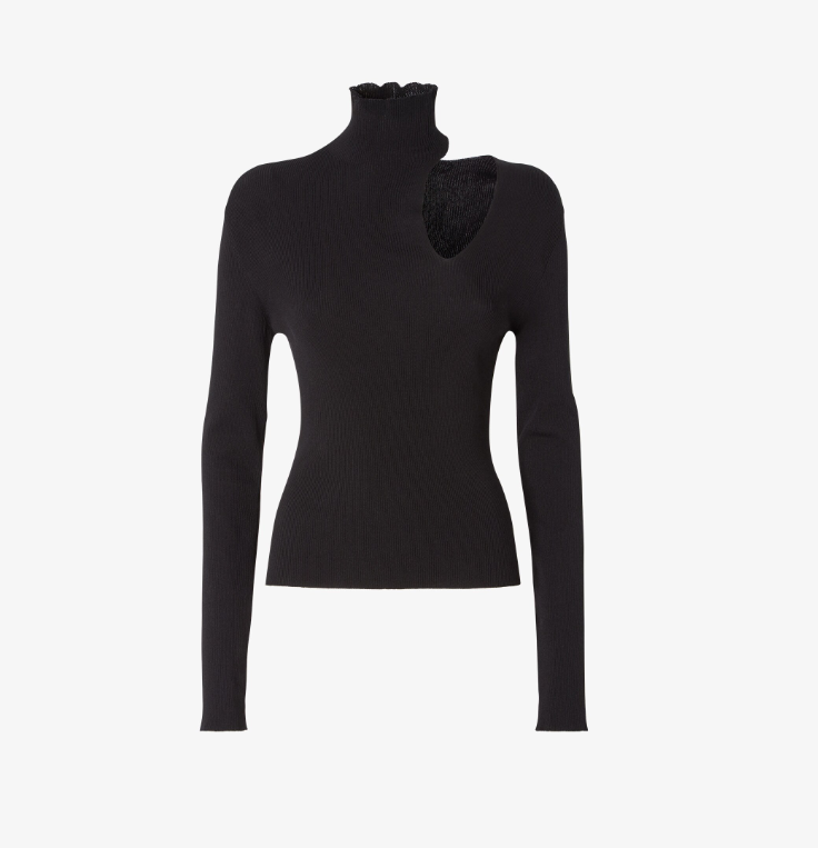 안유진 난리난 블랙 컬러 펜디 니트 스웨터 가격은?
