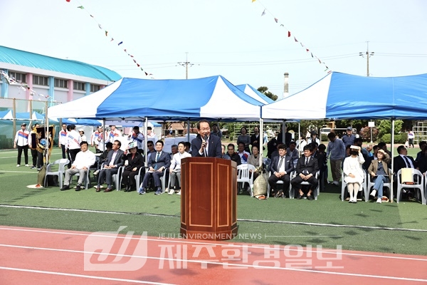 강병삼 제주시장, 제18회 일도2동 한마음 체육대회 참석