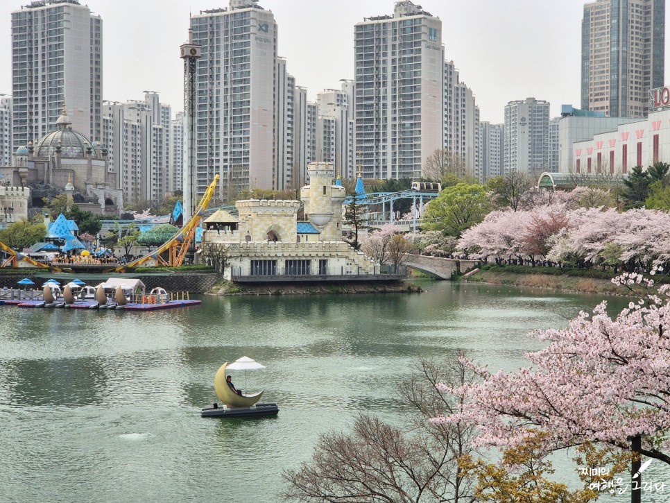서울 잠실 석촌호수 벚꽃 축제 놀거리 가볼만한곳