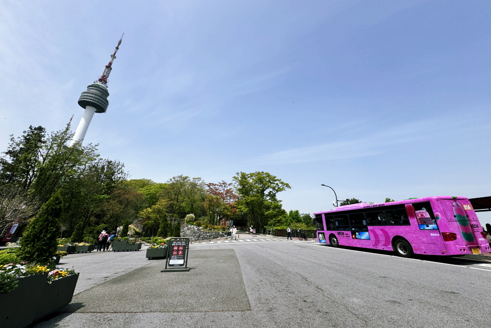 해치버스 서울 나들이 버스 여행 서울 남산순환버스 남산공원
