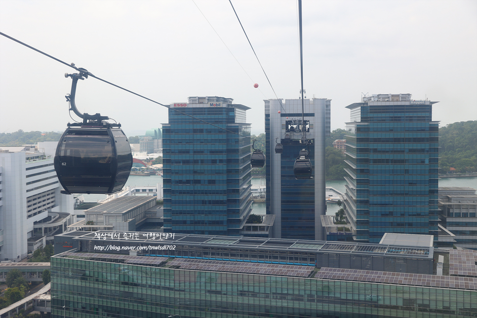 싱가포르 센토사 케이블카 이용방법 탑승 후기