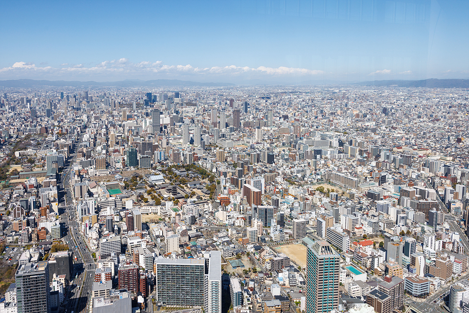 오사카 여행 하루카스300 전망대 입장권과 헬리포트
