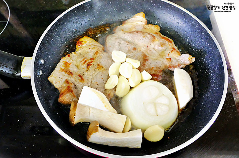 백종원 목살스테이크 만들기 소스 돼지고기 돼지 목살 요리