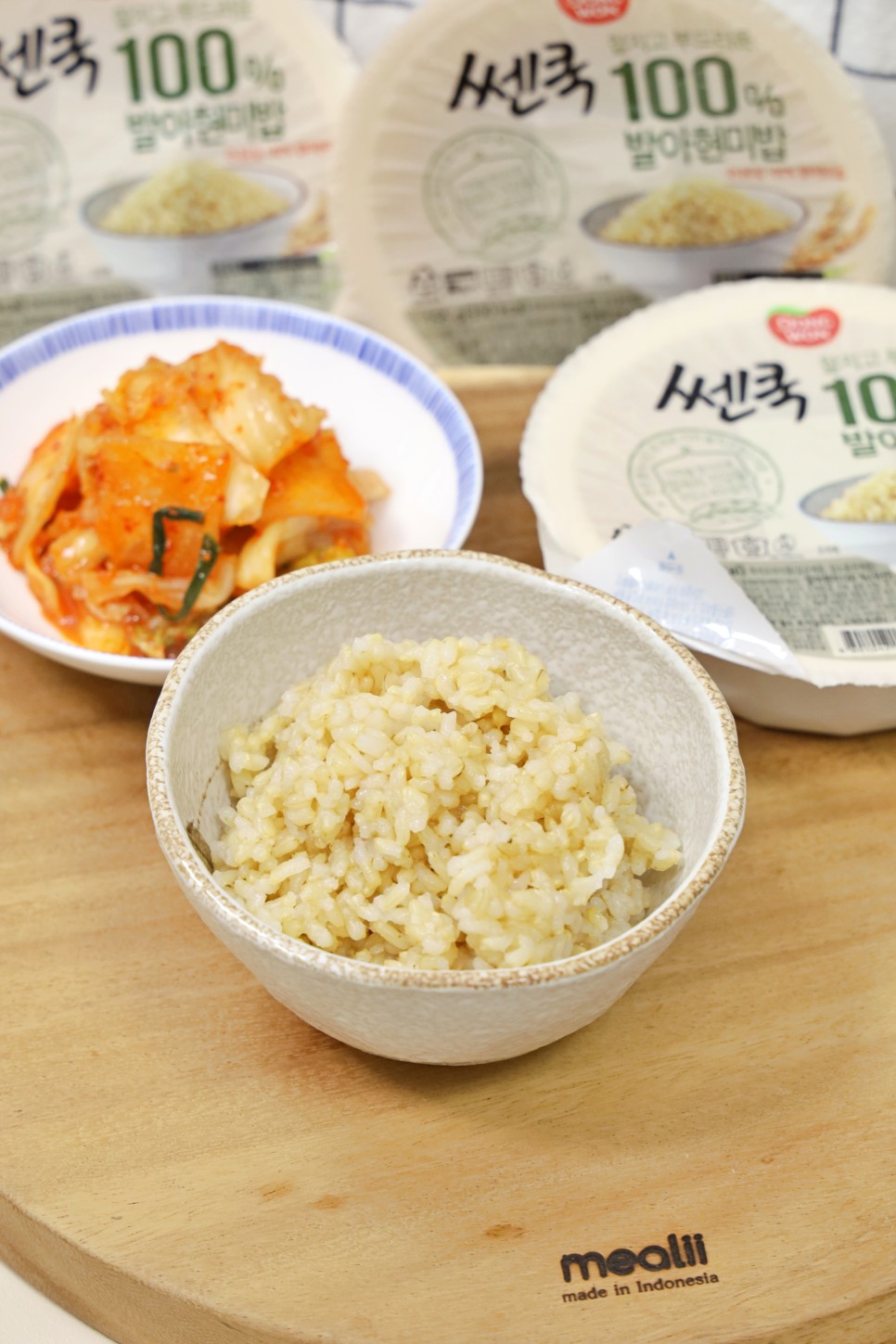 자취생 식단 즉석밥 발아 현미밥 간편식