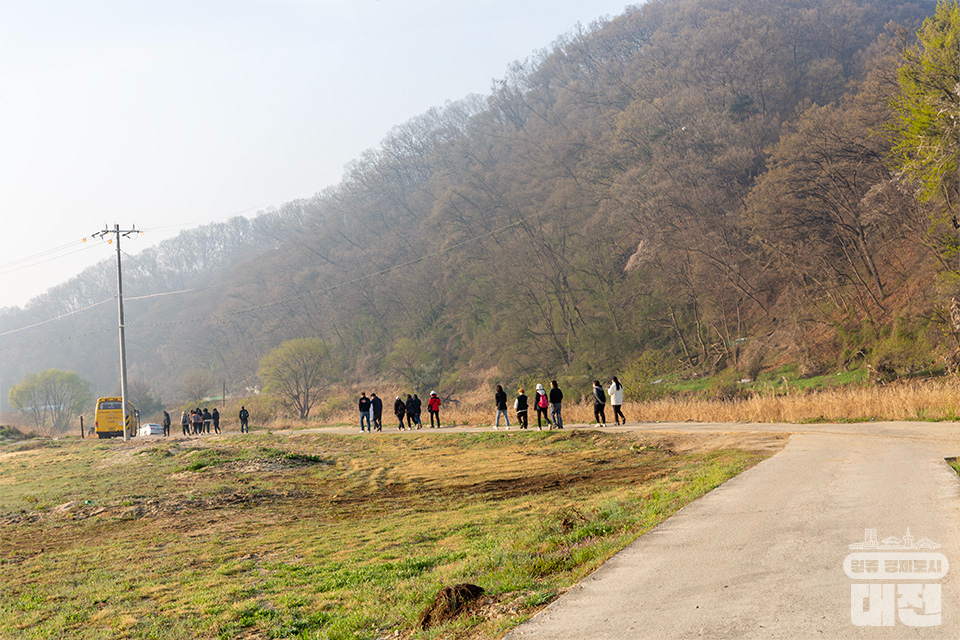 대전 스토리 새벽투어 갑천 누리길 걷기, 숲으로 떠나는 노루벌 적십자 생태원 탐방