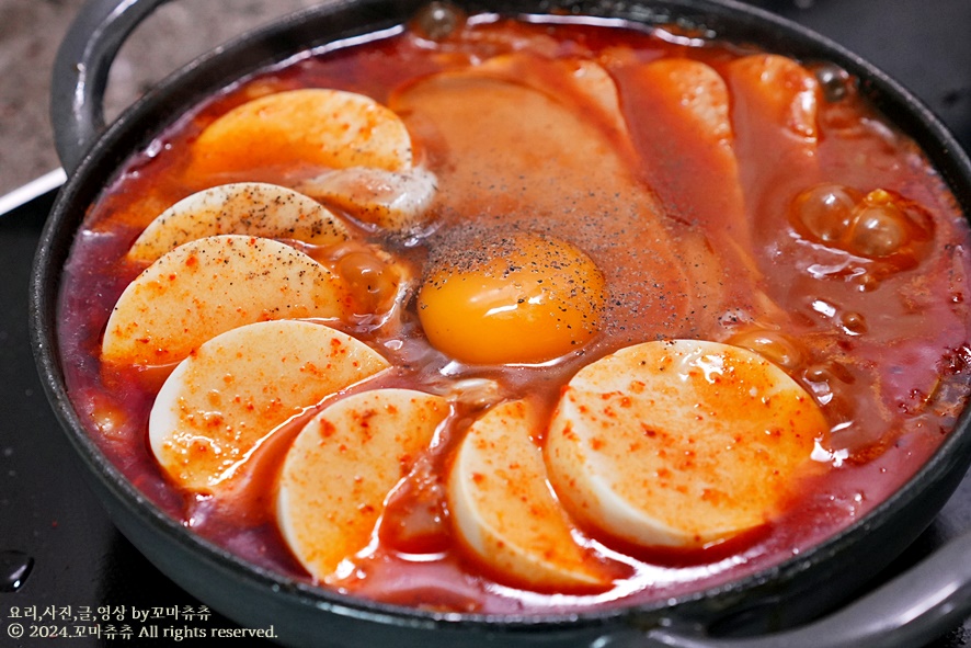 류수영 스팸 순두부찌개 끓이는법 레시피 양념 순두부 요리