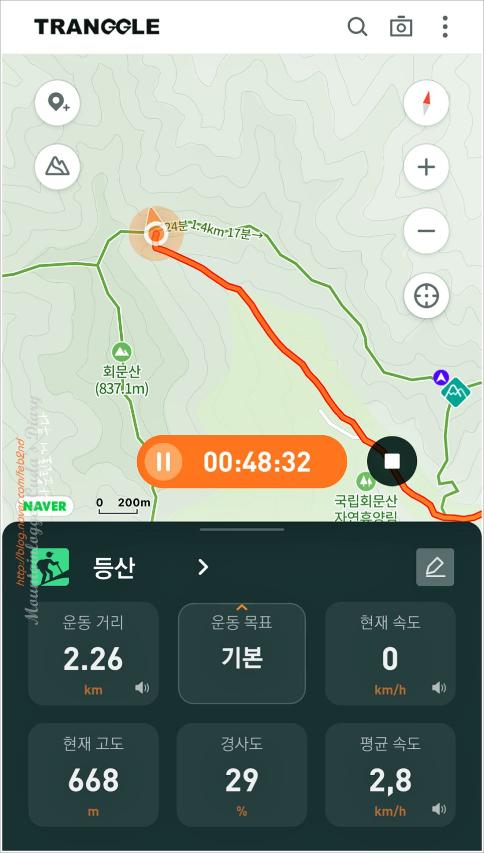 순창 회문산 등산코스 : 장군봉~문바위~돌곶봉