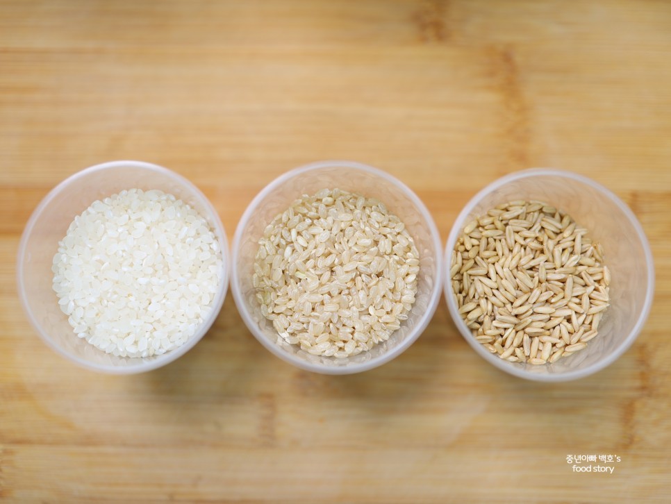 현미귀리밥짓기 전기압력밥솥 귀리밥 다이어트 쌀뜨물 보관