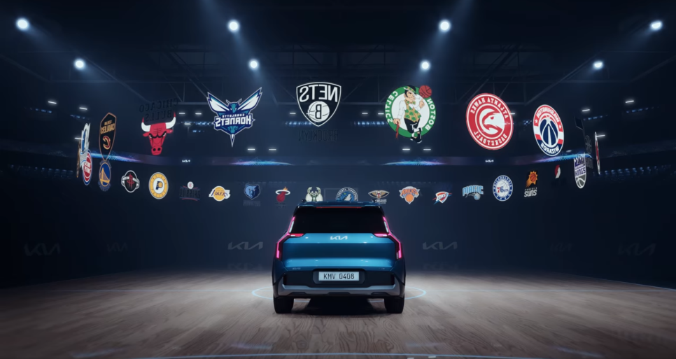 기아, NBA ‘디스플레이 테마’ 북미시장에 공개