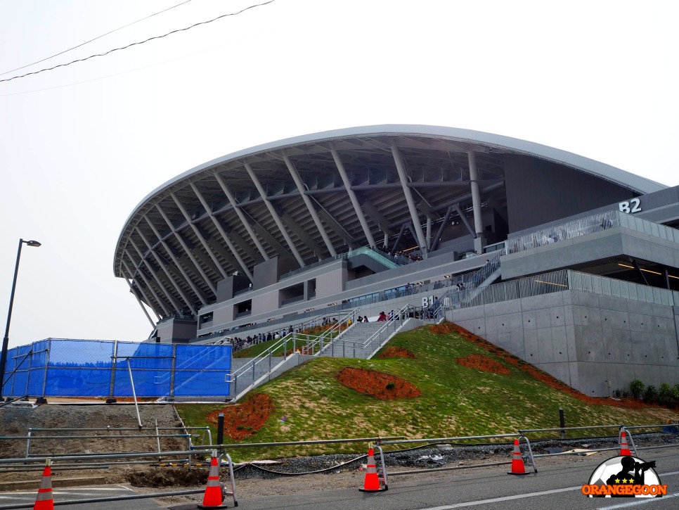 [STADIUM!/일본 히로시마] 이제 관광하다 경기보러 갈 수 있어요! J리그 산프레체 히로시마의 새 경기장. 에디온 피스 윙 히로시마 EDION Peace Wing
