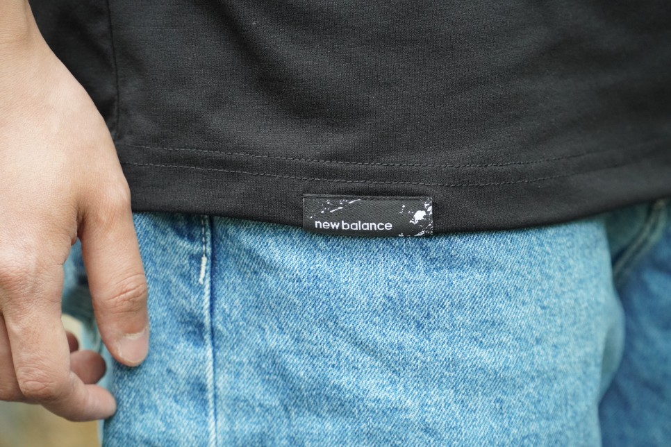 남자 반팔티셔츠 뉴발란스 반팔티 프로즌 냉감티셔츠 착용 후기!