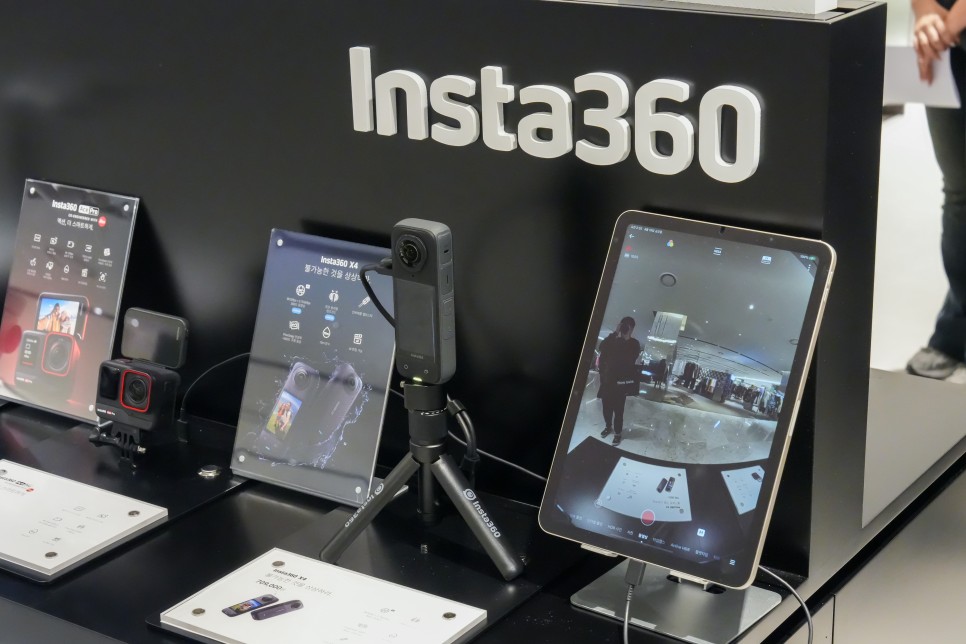 인스타360 X4 액션캠 출시 현대백화점 무역센터점 팝업스토어 다녀온 후기