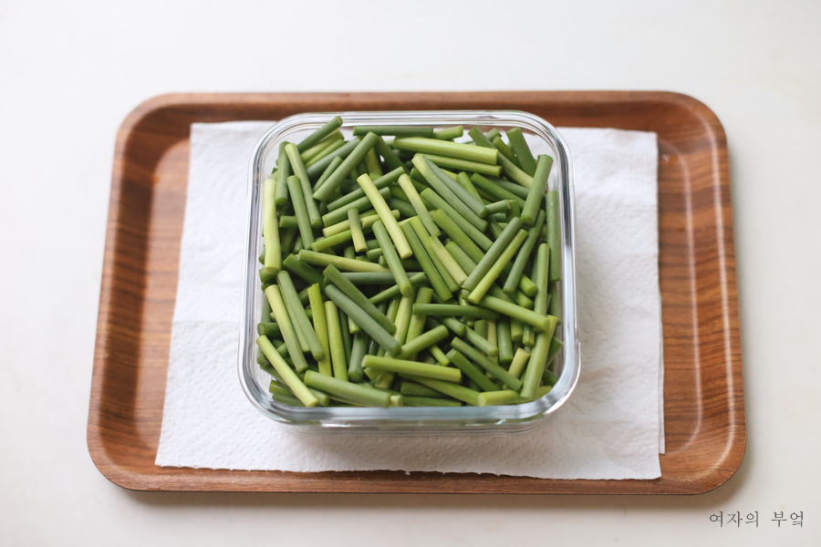 간장 마늘쫑장아찌 담그는법 마늘종장아찌 만들기 마늘쫑 절임 요리