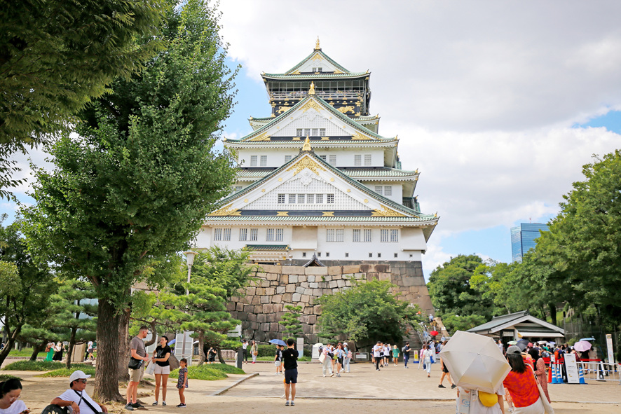 일본 오사카 여행 오사카성 입장료 천수각 입장 시간 가는법