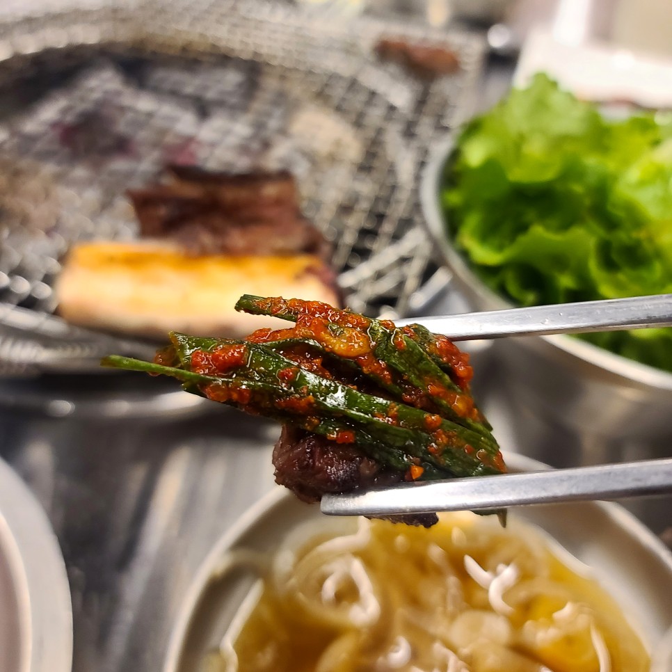 부천시청역 맛집 우대포 깍뚝꽃살 생왕갈비 양념소갈비살 한우육회비빔밥