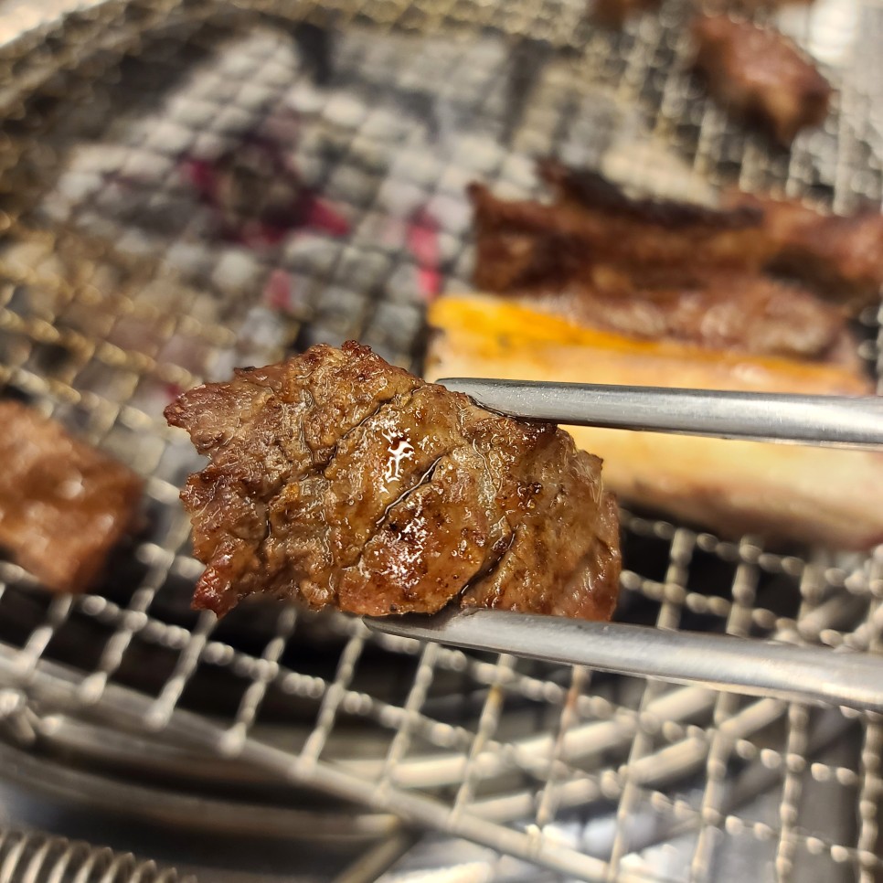 부천시청역 맛집 우대포 깍뚝꽃살 생왕갈비 양념소갈비살 한우육회비빔밥