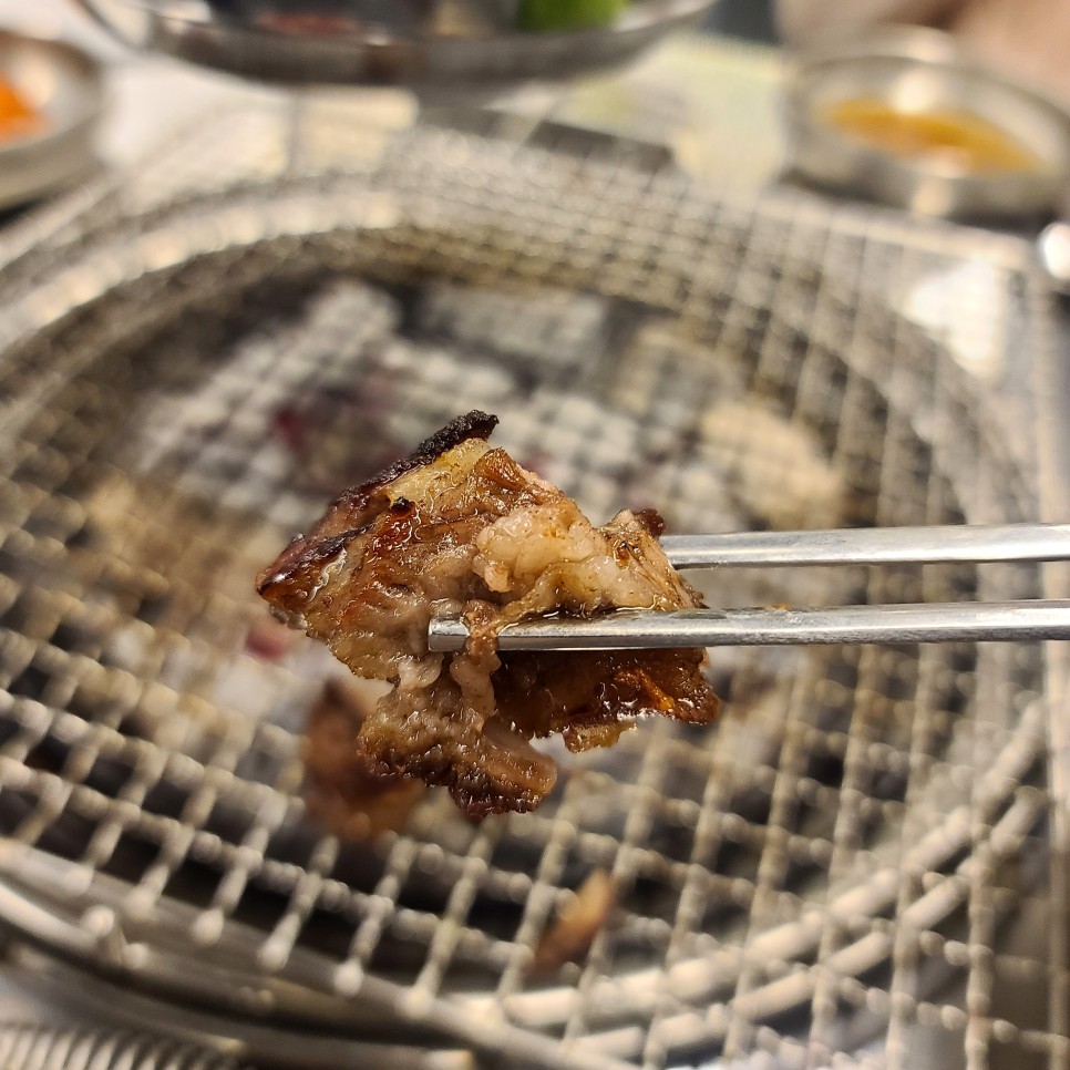 부천시청역 맛집 우대포 깍뚝꽃살 생왕갈비 양념소갈비살 한우육회비빔밥