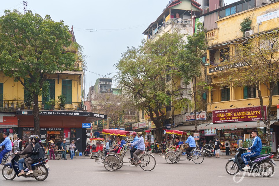 베트남 하노이 가볼만한곳 기찻길마을 야시장 투어