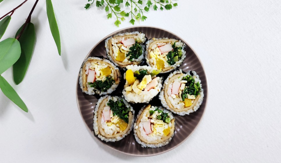 냉장고파먹기 집김밥말기 어묵김밥 재료 간단 김밥 어묵조림 두릅김밥 만들기