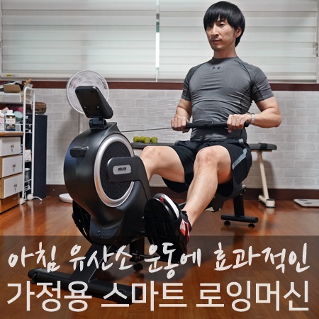 가정용 로잉머신 아침 공복 유산소운동 효과