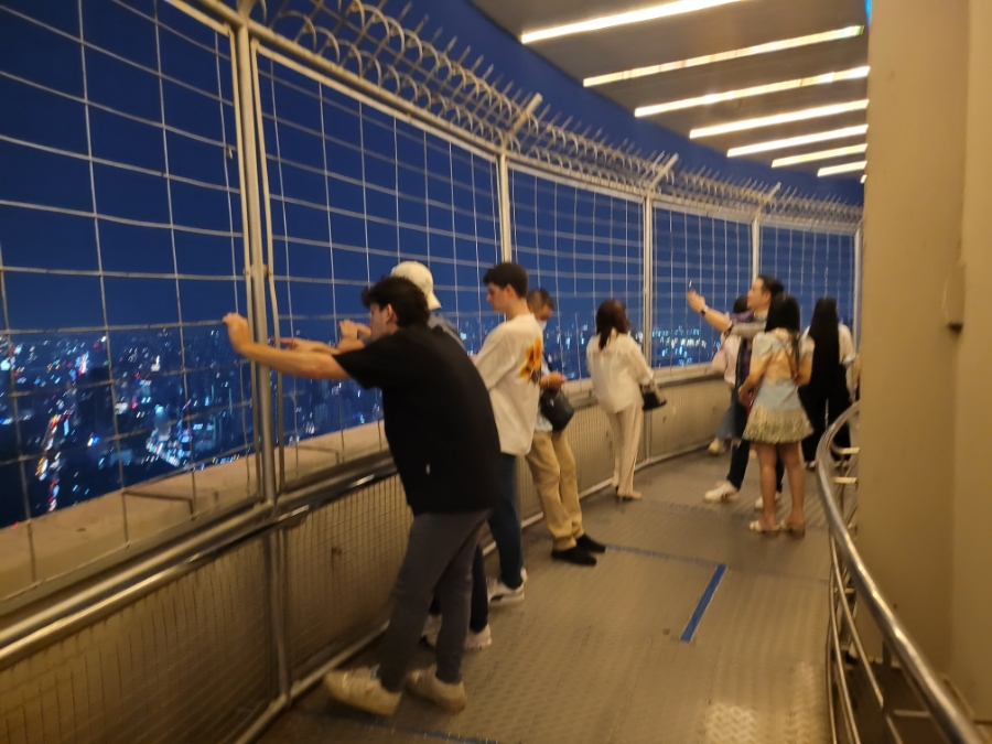 태국 방콕 바이욕 스카이 호텔 81층 해산물 뷔페 가격 전망대 야경
