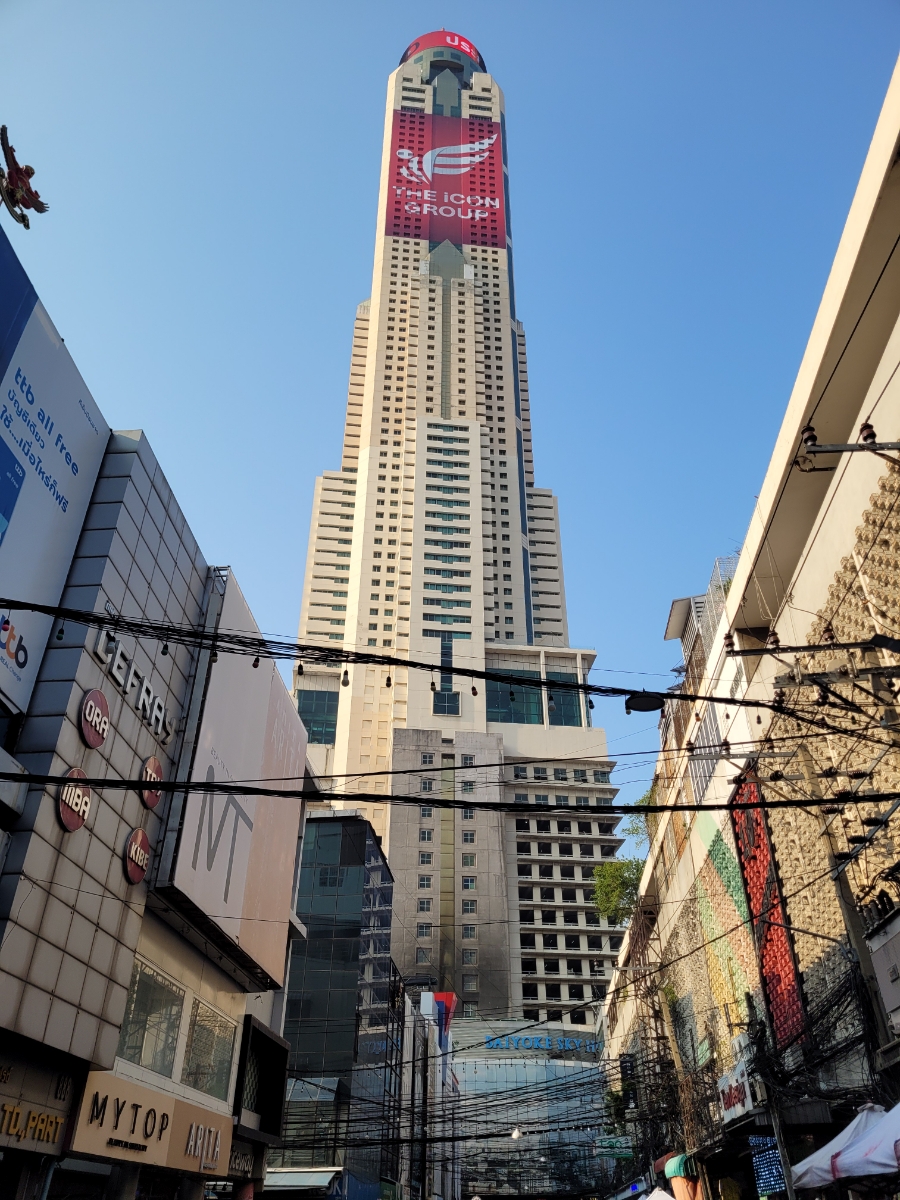 태국 방콕 바이욕 스카이 호텔 81층 해산물 뷔페 가격 전망대 야경
