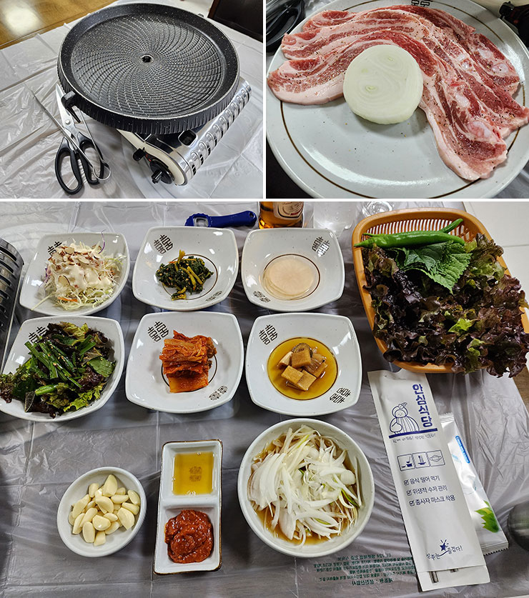 경북여행 성주 가야호텔 삼겹살 디너 & 호텔조식