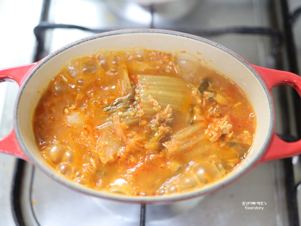 백종원 김치찌개 레시피 참치김치찌개 맛있게 끓이는법