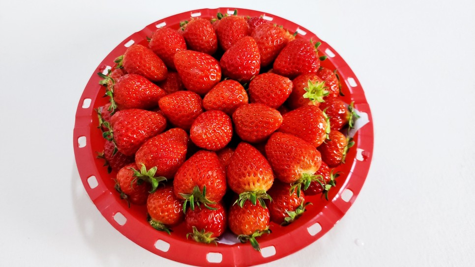 과일모찌 제철 딸기찹쌀떡 초간단 디저트 전자레인지 요리 딸기 모찌 만들기