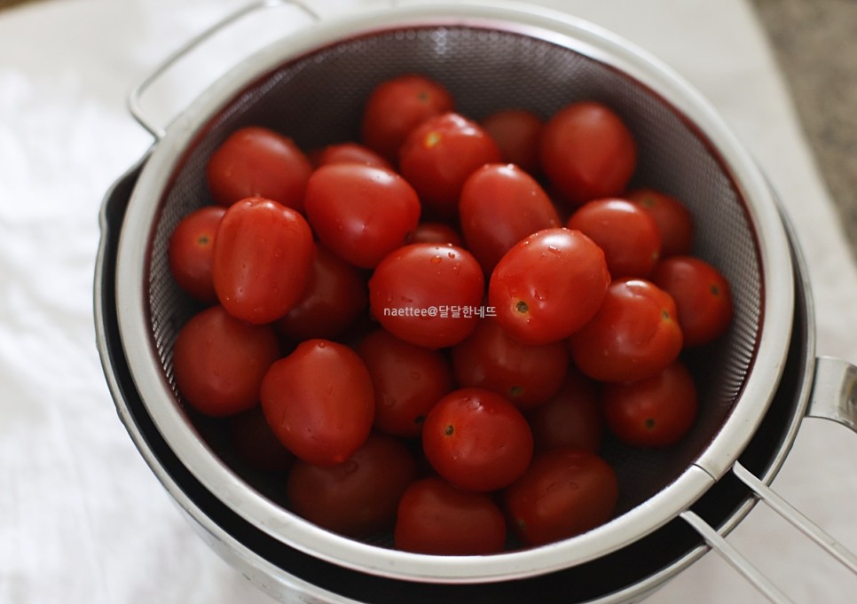 토마토 마리네이드 만들기 방울토마토 마리네이드 레시피