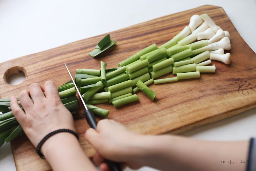 풋마늘장아찌 담그는법 00넣고 간장 마늘대장아찌 풋마늘 요리