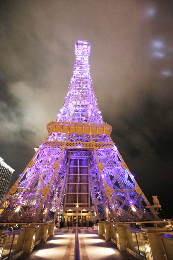 마카오 파리지앵 호텔 에펠탑 37층 전망대 야경 명소
