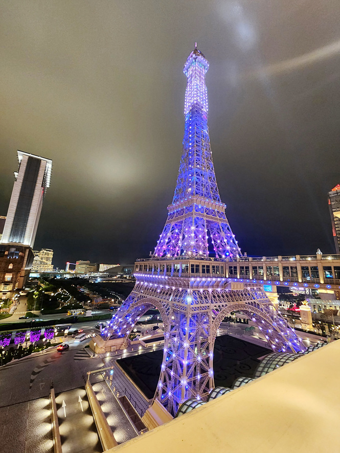 마카오 파리지앵 호텔 에펠탑 37층 전망대 야경 명소