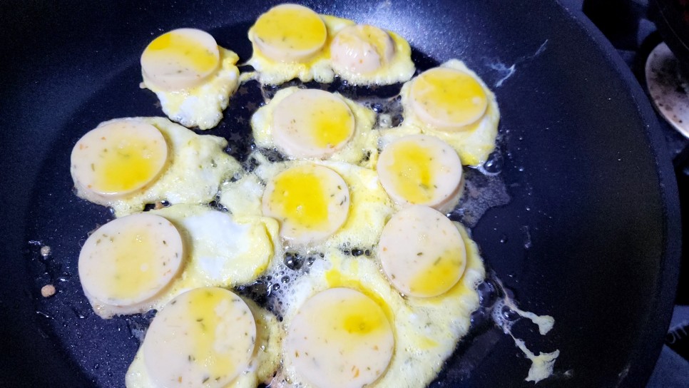두부봉요리 계란전 도시락반찬 메뉴 계란요리 레시피 풀무원 두부봉 집반찬