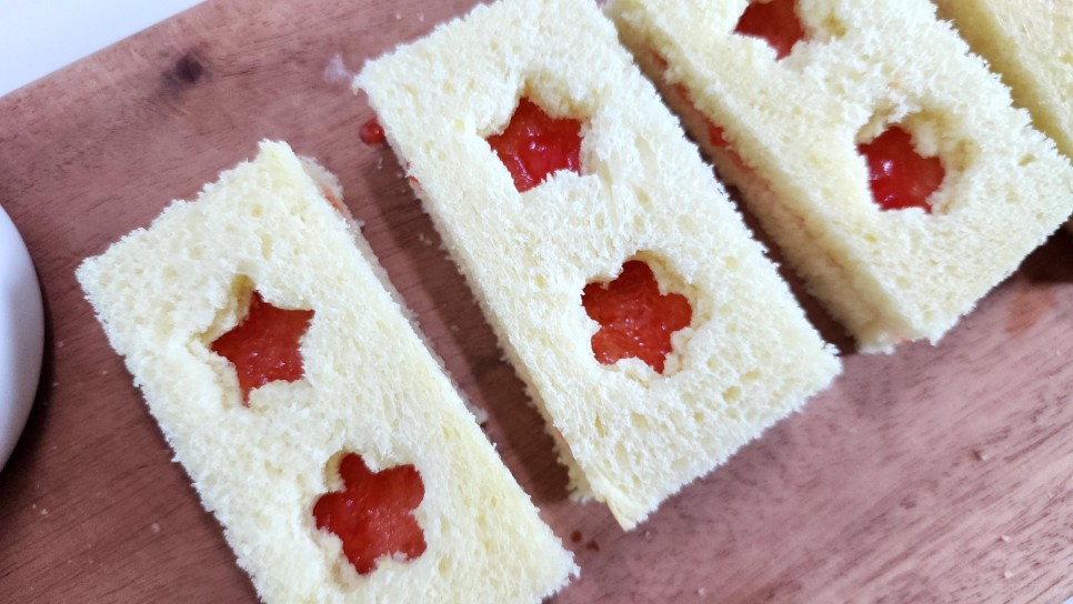 딸기파이 딸기잼 만드는법 딸기쨈 만들기 딸기잼토스트 에어프라이어 식빵요리
