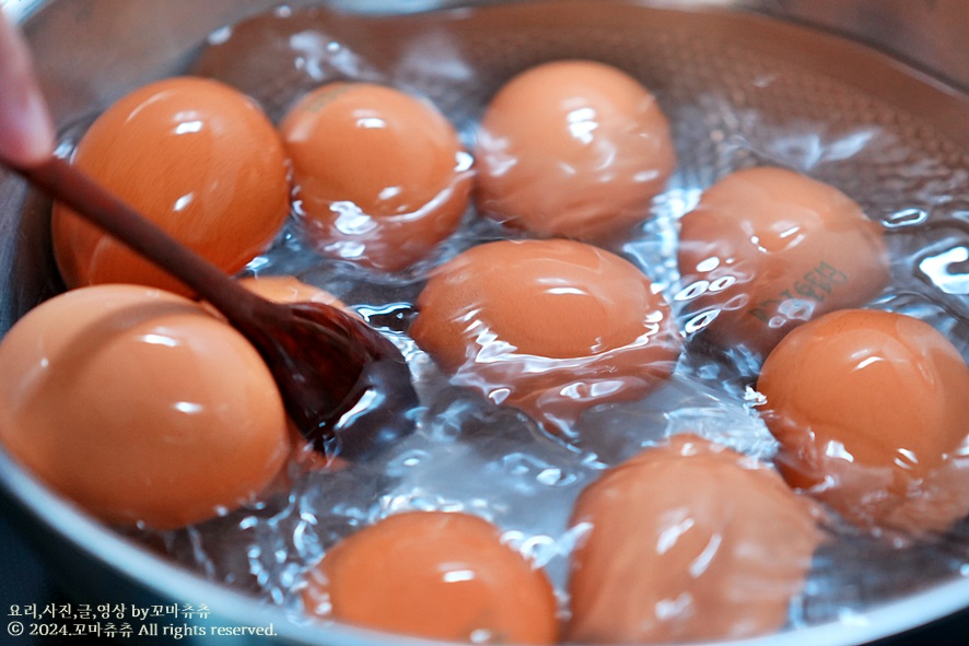 계란장조림 만들기 레시피 달걀장조림 계란 삶는 시간