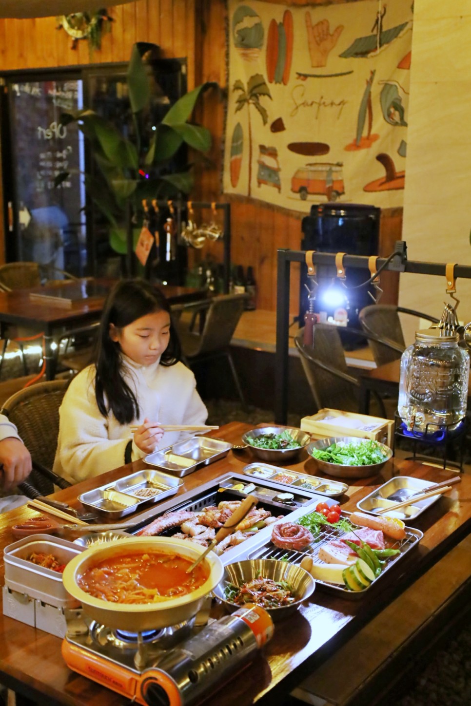 제주 서귀포 흑돼지 맛집 캠핑 감성 고인돌 바베큐 in성산