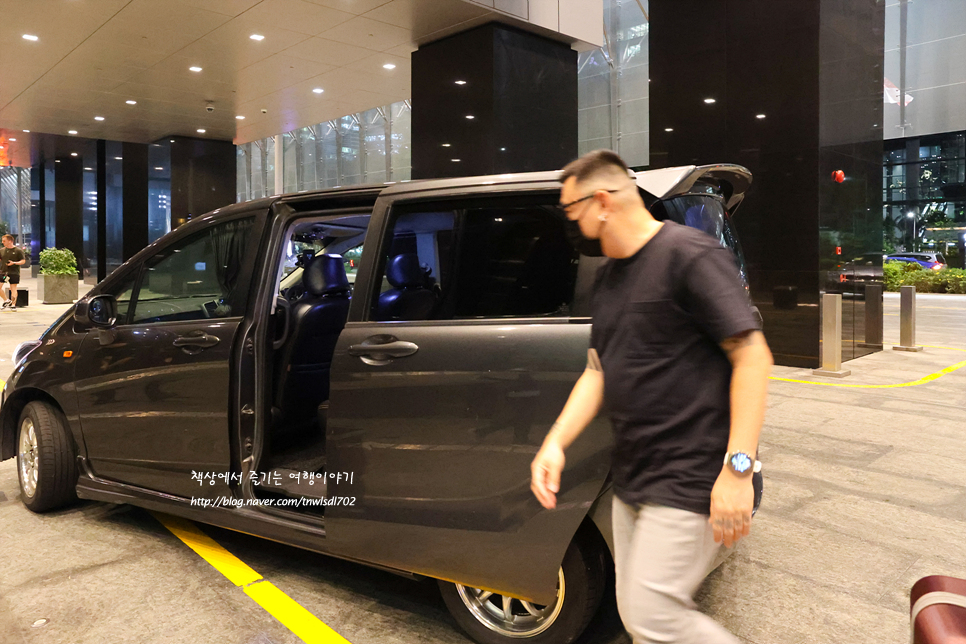 싱가포르 창이공항 도심 호텔 이동 차량 픽업 샌딩
