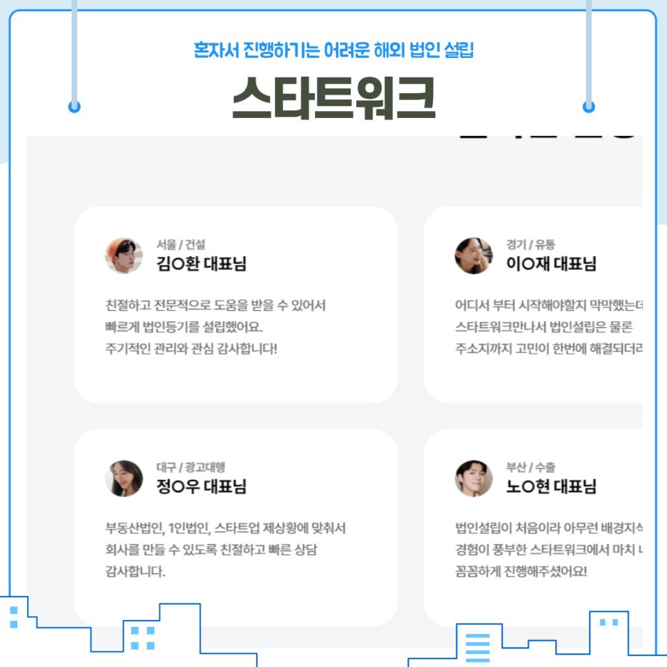 해외 법인 투자 원스톱으로 진행을 하는 곳