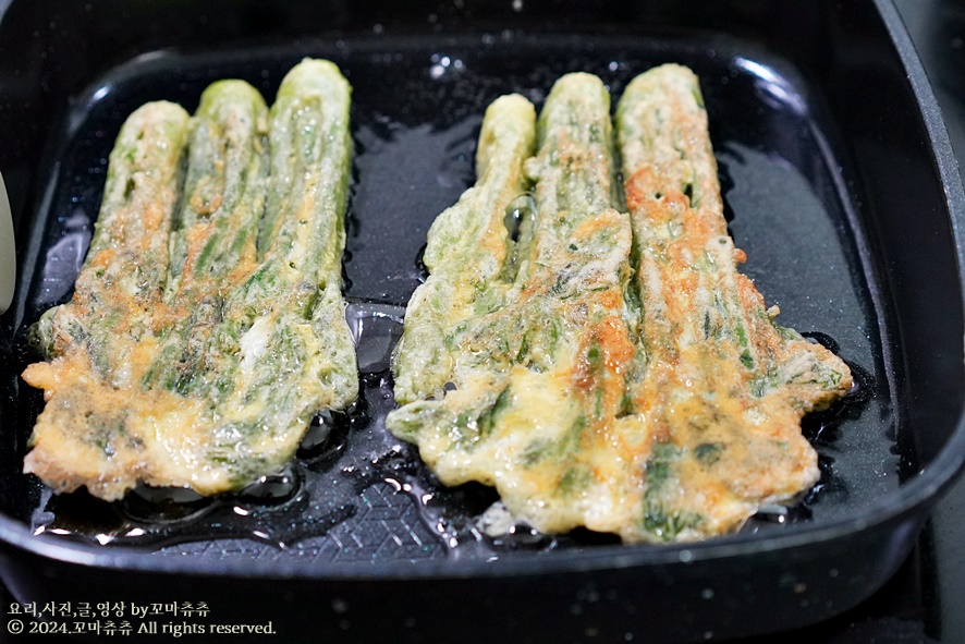 두릅전만들기 참 두릅 데치기 요리 참두릅전 두릅부침개