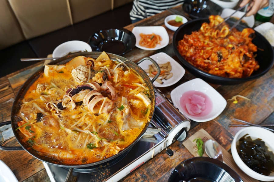 부천 마라도아구찜 해물탕 맛집 원종역 근처 모임