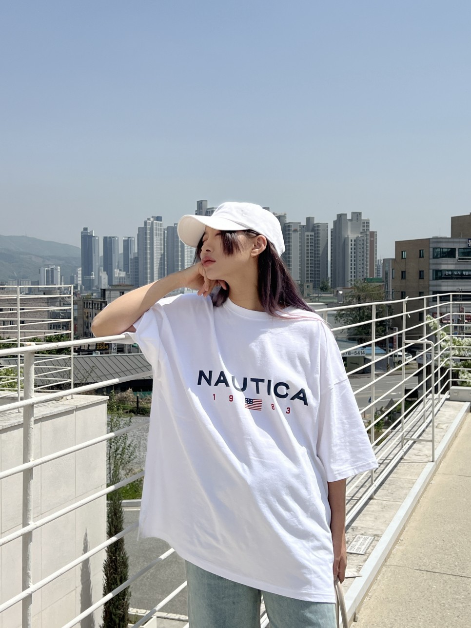 노티카 NAUTICA 24S/S 로고 반팔티 추천 !