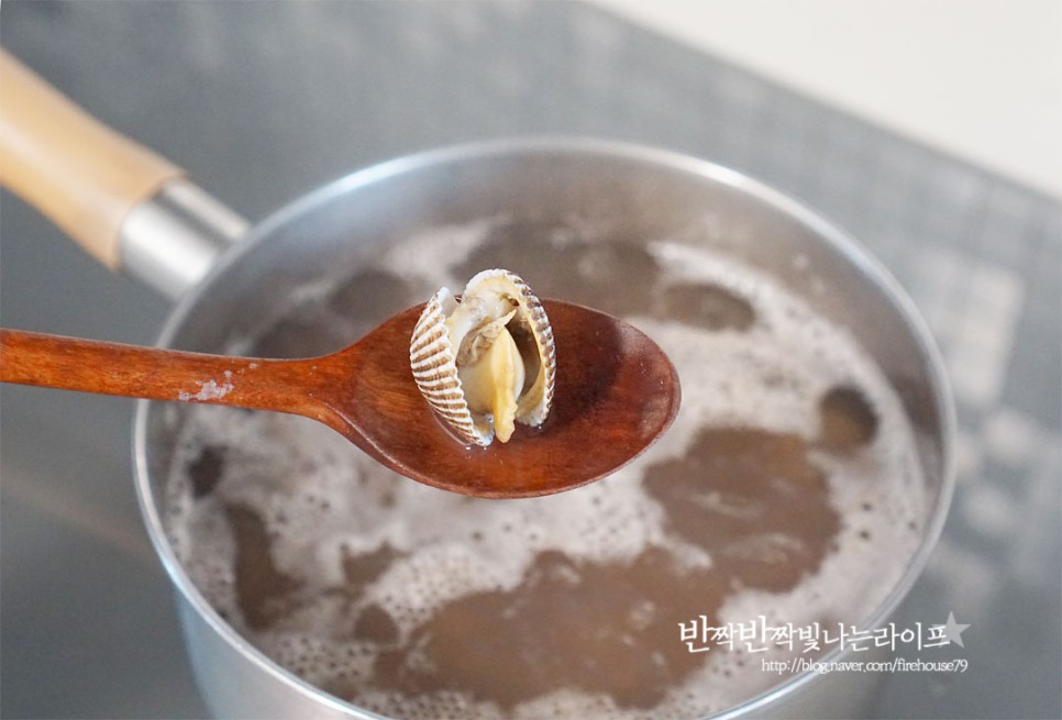 꼬막비빔밥 양념장 만들기 꼬막 삶는법