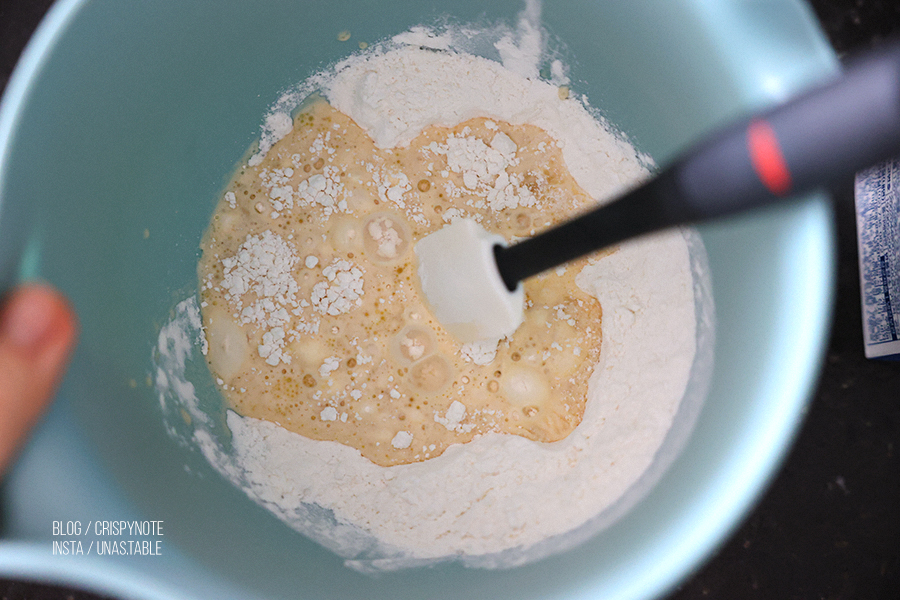 애플시나몬 팬케이크 만들기 소화 잘 되는 락토프리 고칼슘 우유 요리