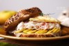 간단한 아침 메뉴 먹은 크래미 샌드위치 레시피 맛살 게살 샌드위치