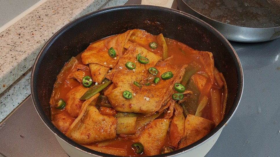 편스토랑 류수영 어묵볶이 레시피 어남선생 어묵요리 군만두 굽는법